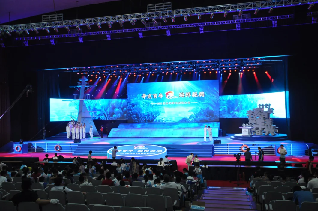 Outdoor Square Full Color Waterproof HD P3.91 Rental Advertising LED Display Billboard