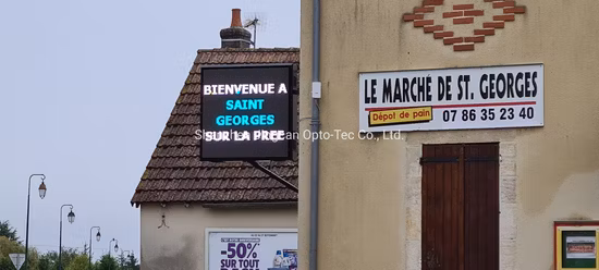 Wasserdichtes Eisengehäuse für den Außenbereich, 960 x 960 mm, 320 x 160 P8, LED-Modul für den Außenbereich, Dooh-Werbung, LED-Schild
